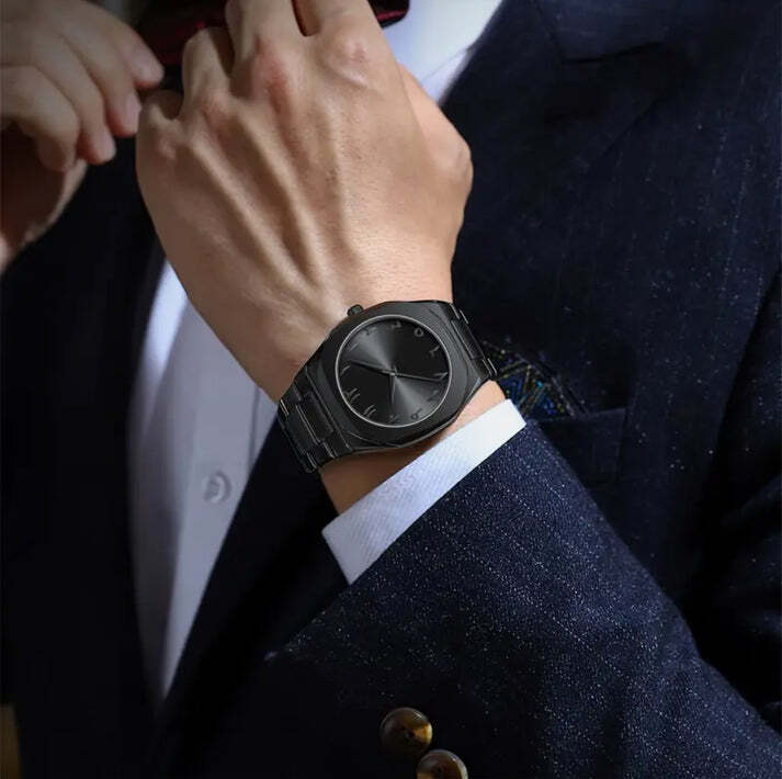 Arabic Aura Watch – Stainless Steel