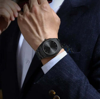 Arabic Aura Watch – Stainless Steel