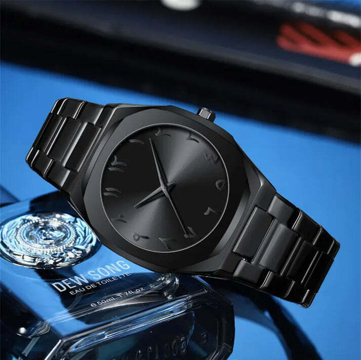Arabic Aura Watch – Stainless Steel