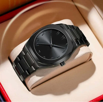 Arabic Aura Watch – Stainless Steel
